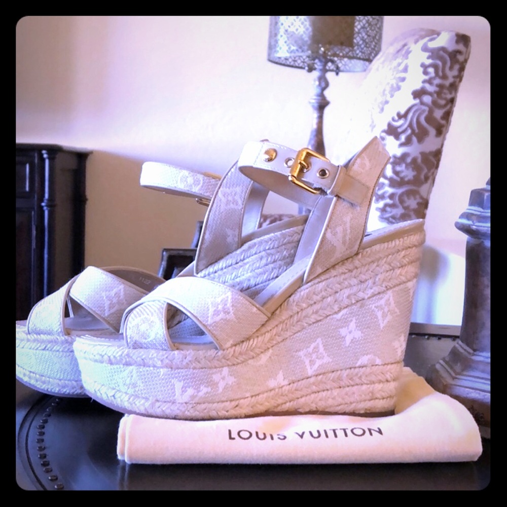 Authentic Louis Vuitton sandals